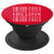 Valentines His Love Never Fails Christian Faith John 3:16 PopSockets Grip and Stand for Phones and Tablets