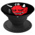Oni mask japanese devil aesthetic red demon samurai art PopSockets Grip and Stand for Phones and Tablets