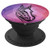 Black Horse Head Pink Purple Polygon PopSockets Grip and Stand for Phones and Tablets