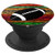 Vintage Colored American Football Rugby Ball | Old Art Style PopSockets Grip and Stand for Phones and Tablets