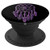 Purple Boho Dreamcatcher Design Native American Art on Black PopSockets Grip and Stand for Phones and Tablets