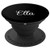Ella Name Personalized White on Black - Ella PopSockets Grip and Stand for Phones and Tablets