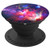 Purple Blush Red Nebula Outer Space Pattern Science STEM Art PopSockets Grip and Stand for Phones and Tablets