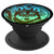 Wolf Eyes Face & Head Blue Green Graphic - Wolf PopSockets Grip and Stand for Phones and Tablets
