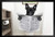 Dog Wearing Glasses on Toilet Seat Reading Newspaper Funny Photo Black Wood Framed Art Poster 14x20 Dog Wearing Glasses on Toilet Seat Reading Newspaper Funny Photo Black Wood Framed Art Poster 14x20
