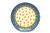 Polish Pottery Plate - Salad/Dessert (7 3/4") - Cherry Jubilee