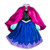 Disney Anna Costume for Kids - Frozen Size 4 Multi