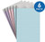 1InTheOffice Jr Legal Pads,Small Legal Notepads, 5" x 8", Narrow Ruled Note Pad, Pastel Notepad, 50 Sheets/Pad, 6 Pads/Pack