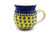 Polish Pottery Mug - 11 oz. Bubble - Sunburst