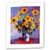 ArtWall Sunflowers by Claude Monet 14 by 18-Inch Flat/Rolled Canvas with 2-Inch Accent Border