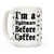 I'm a Nightmare Before Coffee White 15 Ounce Ceramic Coffee Mug by LookHUMAN