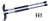 2 Pieces (Set) Rear Hatch Lift Supports 2000 To 2005 Toyota Celica Without Spoiler