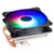 GOLDEN FIELD Z100 CPU Air Cooler 4 Heatpipes Heatsink 95W Radiator with 120mm Low Profile LED Fan for Intel LGA1151 and AMD AM4