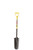 Nupla SS14D-E Ergo Power Sharp Shooters Drain Spade, 14" Hollow Back Blade, D Grip, 16 Gauge, 27" Handle