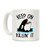 LookHUMAN Keep On Killin' It Whale White 11 Ounce Ceramic Coffee Mug