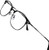 ATTCL Unisex Blue Light Blocking Glasses Eyeglasses Frame Anti Blue Ray Computer Game Glasses (Black, 5054)