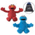 GUND Sesame Street Elmo and Cookie Monster 6" Beanbag Plushies, with Myriads Drawstring Bag