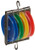 American Educational Quadruple Colored Pulley, 2" Width (Bundle of 5)