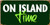 StickerPirate 988HS On Island Time 5"x10" Aluminum Hanging Novelty Sign
