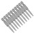 uxcell 10 Pcs 1/4 inches Hex Shank T10 Magnetic Security Torx Screwdriver Bits 50mm Length