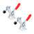 uxcell Toggle Clamp GH-201-B Horizontal Clamp Quick Release Tool 90Kg 198lbs Capacity 2pcs