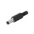 uxcell DC Male Connector 5.5mm x 2.1mm x 14mm Power Cable Jack Adapter Coupler Black 20Pcs
