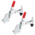 uxcell Toggle Clamp BRH-101-B Vertical Quick-Release Hand Tool 185Kg/407Lbs Capacity 2pcs