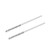 uxcell 1mm Diamond Twist Drill Bits High Speed Steel HSS for Glass Sea Shells Stone Tiles 2 Pcs