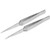 uxcell Tweezers Straight Pointed Tip Soldering Tool 2 Pcs