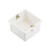 uxcell Wall Switch Box Deep Case Recessed Mount 86 Type Single Gang White 828047 1pcs