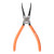 uxcell Internal Retaining Ring Pliers Straight Snap Ring Pliers Precision Circlip Pliers 8-Inch