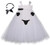 Tutu Dreams Teen Girls Ghost Dress Costume Plus Size Scary Halloween Outfit Plus Size (Ghost, XX-Large(11-12Y))
