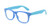 ALWAYSUV Children Kids Teens Blue Light Filter Computer Glasses for Blocking UV Headache Anti Eye Eyestrain Transparent Lens Glasses Blue Frame