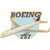 Boeing 757 Commercial Aircraft Airplane Hat or Lapel Pin