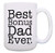 Best Step Dad Ever 15-oz Coffee Mug Tea Cup 15 oz White