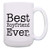 Anniversary Mug for Men Best Boyfriend Ever Mug GF BF Mug 15-oz Coffee Mug Tea Cup White