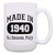 80th Birthday Gifts Made In 1940 All Original Parts Eightieth Bday 15-oz Coffee Mug Tea Cup White