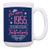 65th Birthday Cup Classic 1955 65 Years of Being Fabulous 15-oz Birth Year Coffee Mug Tea Cup Multi