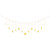 Blulu Moon Phase Hanging Garland Boho Moon Wall Hanging Ornaments Moon Phase Wall Decor Moon Phases Wall Art Bohemian Wall Decor with Metal Copper Chains for Office Home Dorm Wedding Party
