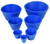 Filter Adapter Cones, Rubber - Set of 7, Multiple Sizes- for Buchner Funnels - Set of 7 Cones - Eisco Labs