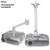 Drsn Universal Projector Ceiling Mount, Adjustable Projector Wall Mount Extendable Projection Bracket White 16-25 inch for LCD/DLP Epson Optoma Benq ViewSonic Projectors