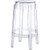 Modway Casper Modern Acrylic Counter Bar Stool in Clear - Fully Assembled