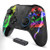 Wireless Game Joystick Controller, 2.4G Wireless Gamepad Joystick PC, Dual Vibration, 8 Hours of Playing for PC/PS3/TV Box (Multicoloured)