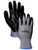 MAGID GP1297 ROC Glove with Black Polyurethane Palm Coating, 7", Grey  (12 Pair)