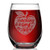 Shop4Ever Teaching Is A Work Of Heart Laser Engraved Stemless Wine Glass