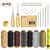 SIMPZIA 20 Pieces Leather Craft Tools with Hand Sewing Needles Drilling Awl Waxed Thread and Thimble for Leather Upholstery Carpet Canvas DIY Sewing