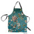 HGOD DESIGNS Hummingbird Kitchen Apron,Two Bird with Flower Kitchen Aprons for Women Men for Cooking Gardening Adjustable Home Bibs,Adult Size