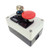 Aodesy Key Lock On/Off Switch Momentary Mushroom Push Button Station 660V 10A