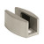 C.R. LAURENCE LS307BS CRL Brushed Stainless Laguna Series Adjustable Bottom Floor Guide