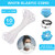 DC True Elastic Cord for Face Masks - 3mm Elastic String for Sewing - Stretchy White Elastic Cording for Crafts - Thin Elastic Cord for Safety Facial Masks - Multipurpose Round Stretch Cord - 10 Yards